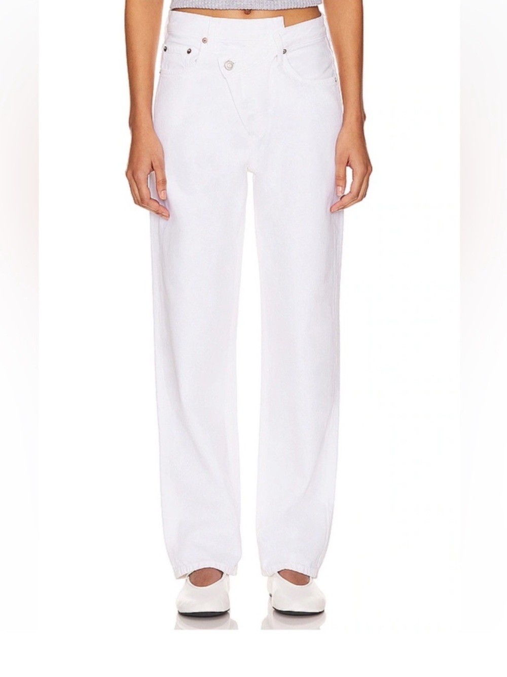 Agolde Criss jeans in a white size 25